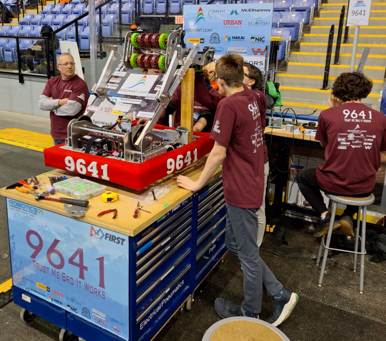 Comox Valley students bring home Rookie All Start Award in robotics