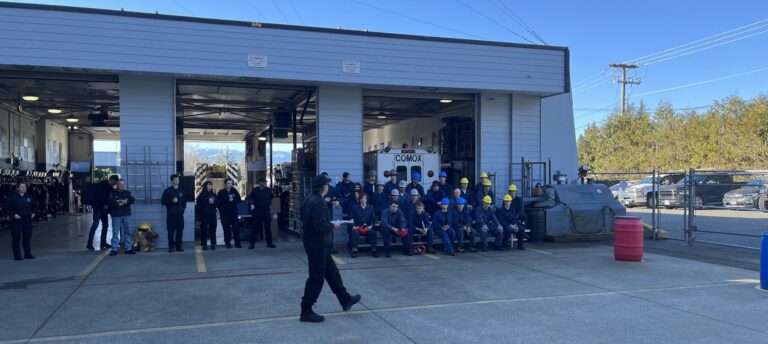 Recruits put skills to test at Fire Fighters Youth Training Camp