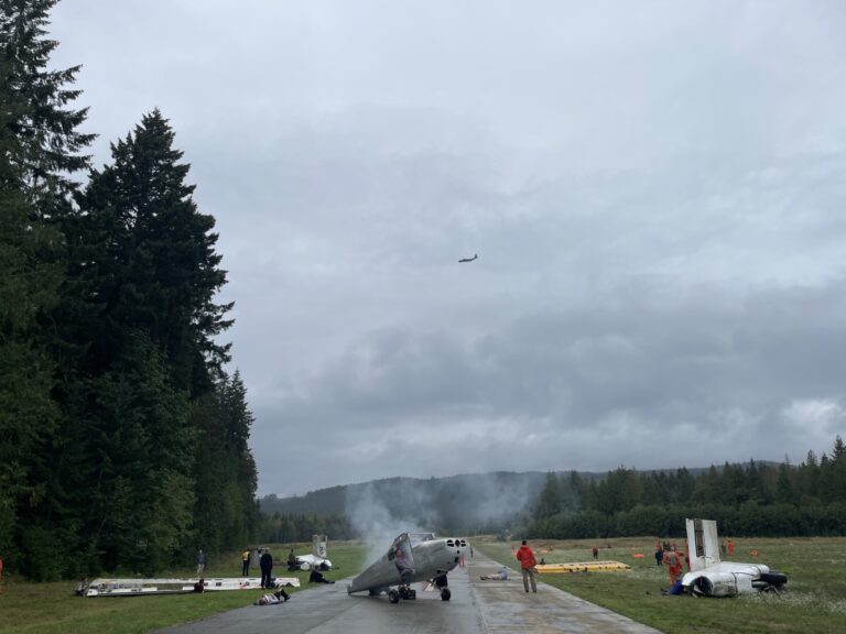 Final day of SAREX at 19 Wing Comox concludes with major air disaster