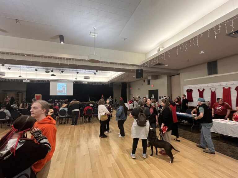 Local speakers advocate for justice on Red Dress Day