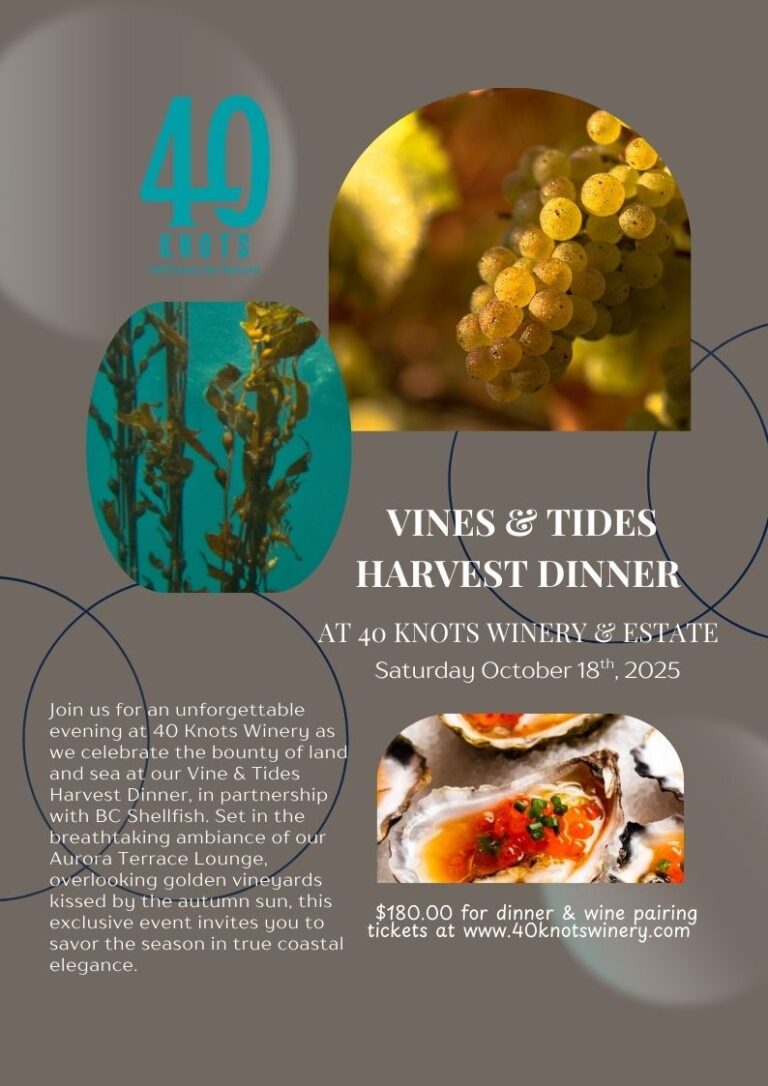 Vines & Tides Harvest Dinner Vines & Tides Harvest Dinner