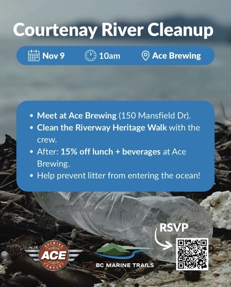 Courtenay River Cleanup! Courtenay River Cleanup!